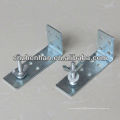 Metal curtain wall bracket or installation bracket and Ceiling clip for curtain track/rail/tube/rod-Curtain accessory